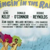 Singin' in the Rain 1952 Movie Title Card Vintage Movie Poster