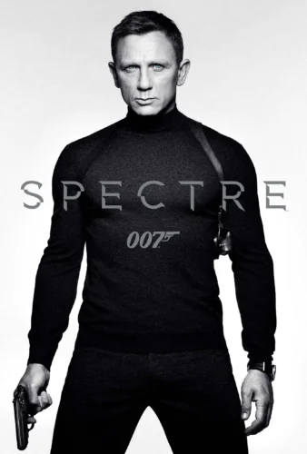 James Bond Spectre Daniel Craig Turtleneck Movie Poster