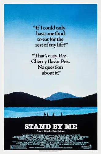 Stand by Me 1986 Cherry Pez Quote Vintage Movie Poster