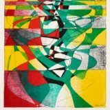 Stanley William Hayter Austin Exhibition 1977 Abstract Art Print