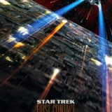 Star Trek First Contact 1996 Borg Cube Cinematic Movie Poster