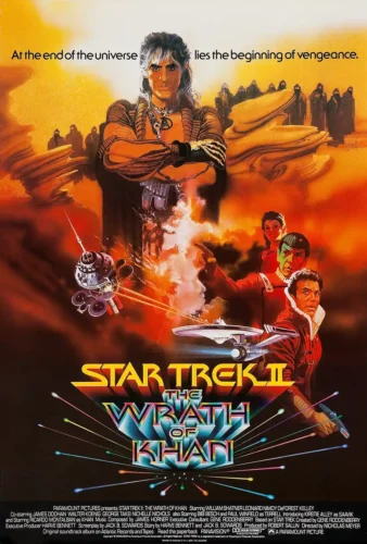 Star Trek II The Wrath of Khan 1982 Movie Poster