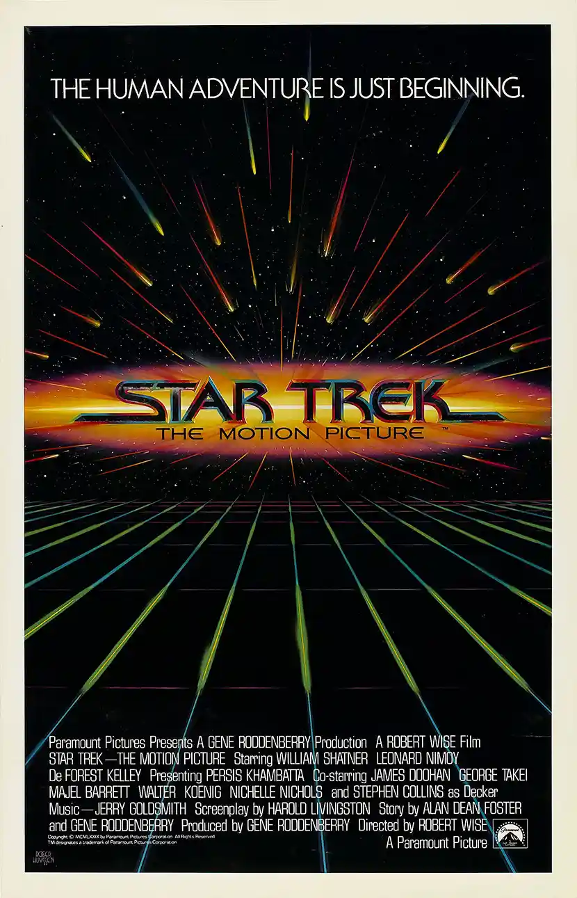 Star Trek: The Motion Picture | Movie Poster | Vintage 70s Sci-Fi Art Print