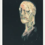 Francis Bacon Study of Portrait after Life Mask of William Blake Art Print