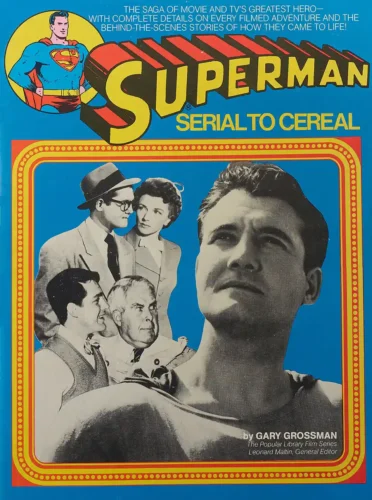 Superman Serial to Cereal Vintage Media History Movie Poster