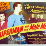 Superman and the Mole Men 1951 George Reeves Vintage Movie Poster