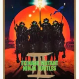 Teenage Mutant Ninja Turtles III 1993 Retro Movie Poster