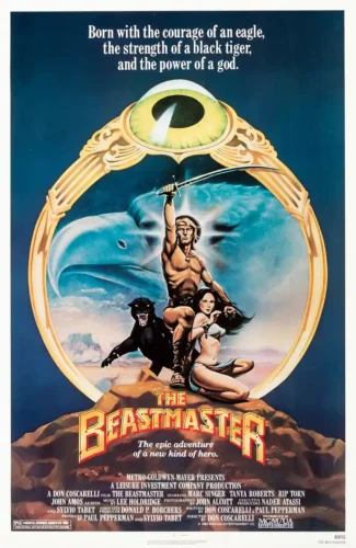 The Beastmaster 1982 Fantasy Retro Cult Movie Poster