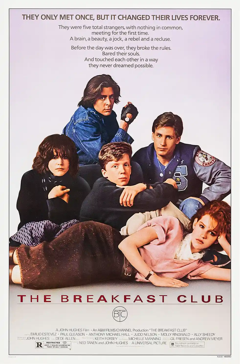 The Breakfast Club | Movie Poster | Original 1985 Film Art Print