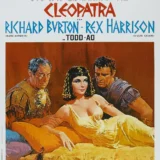 Cleopatra 1963 Elizabeth Taylor Vintage Print Movie Poster