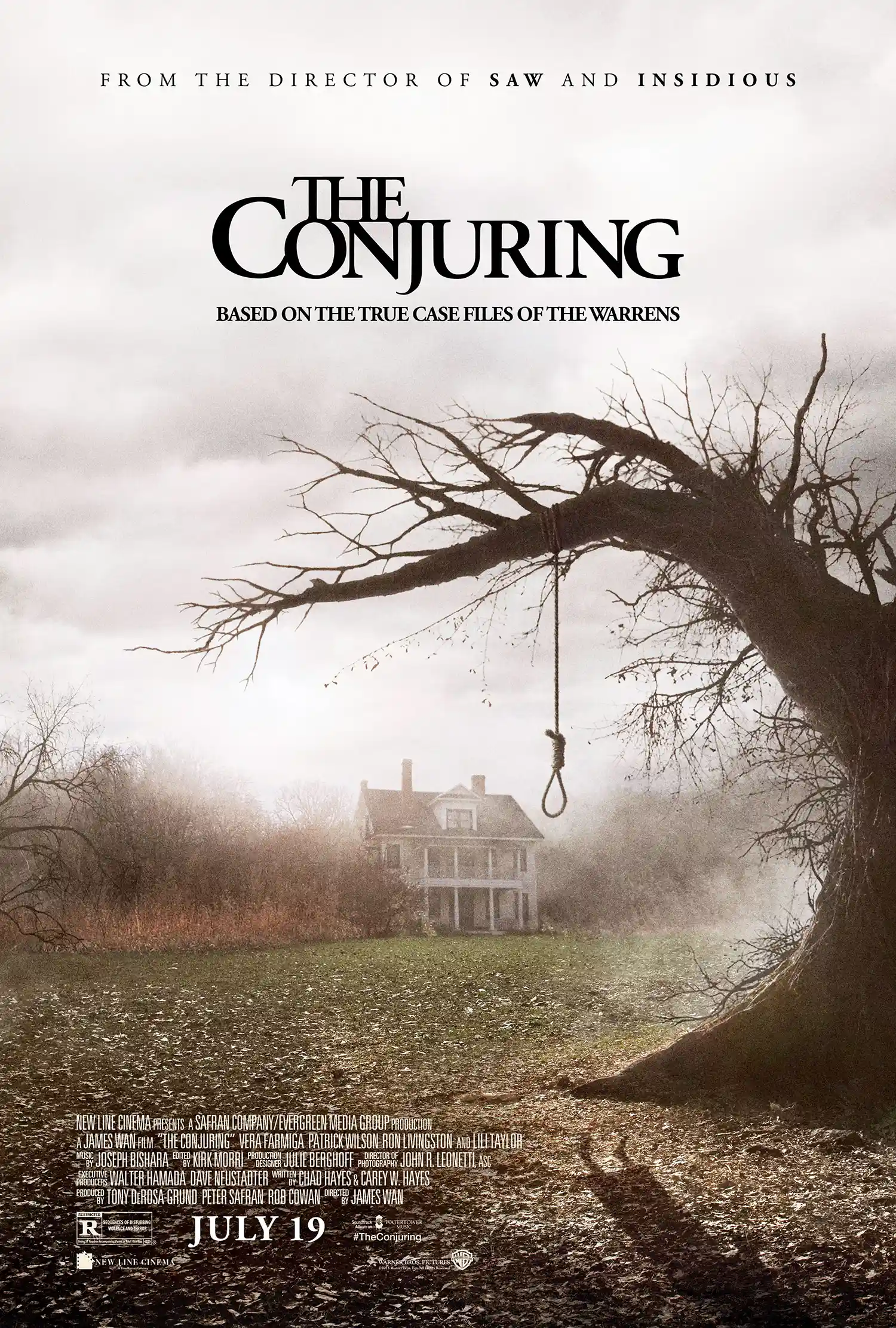 The Conjuring | Horror Movie Poster | Iconic Noose Tree Wall Art