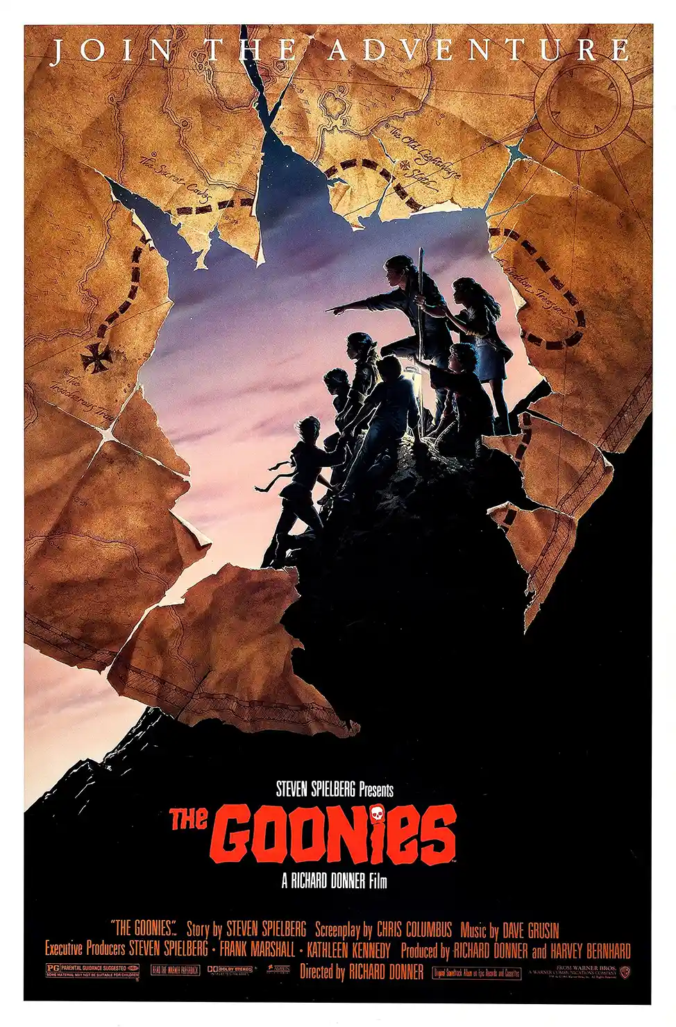 The Goonies | Movie Poster | Classic Adventure Art Print