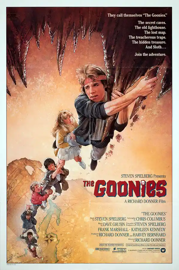 The Goonies | Classic Movie Poster | Original 80s Adventure Art Print