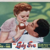 The Lady Eve 1941 Barbara Stanwyck & Henry Fonda Vintage Movie Poster