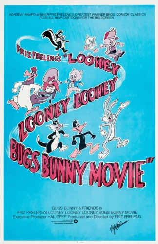 Looney Bugs Bunny Movie 1981 Vintage Movie Poster