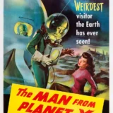 The Man from Planet X 1951 Vintage Sci-Fi Movie Poster