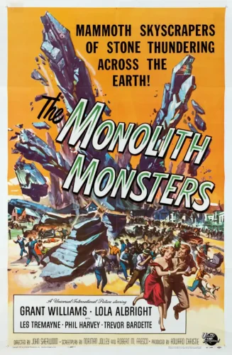 The Monolith Monsters 1957 Sci-Fi Movie Poster