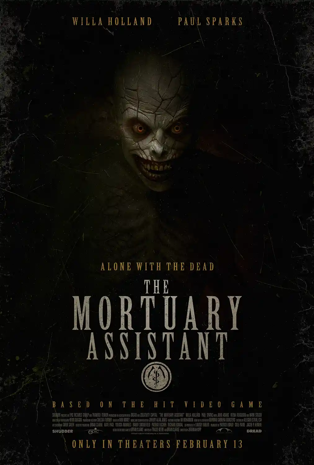 The Mortuary Assistant | Movie Poster | Horror Demon Creature Art