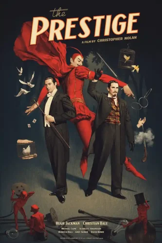 The Prestige Christopher Nolan Movie Magic Illusion Movie Poster