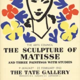 Henri Matisse Sculpture Exhibition 1953 Tate Gallery Art Print