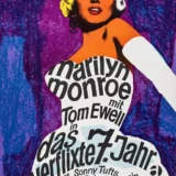 Seven Year Itch German Typographic Movie Poster