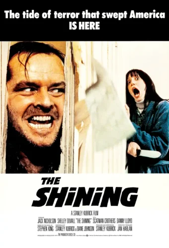 The Shining 1980 Axe Scene Stanley Kubrick Movie Poster