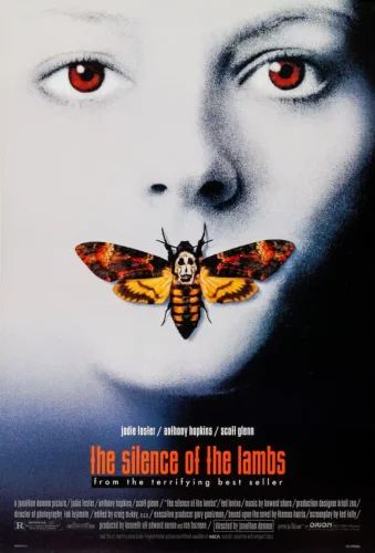 Silence of the Lambs Deaths Head Moth Movie Poster