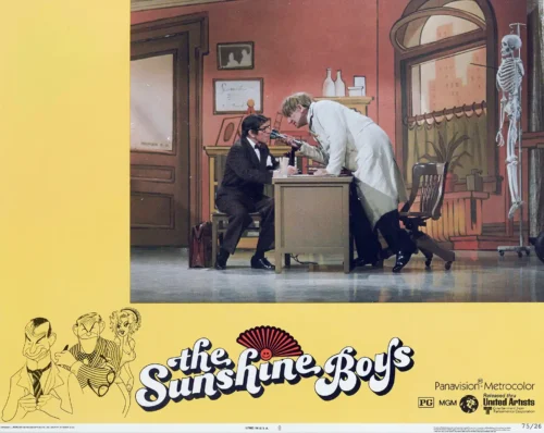 The Sunshine Boys 1975 Movie Lobby Card Scene Movie Poster