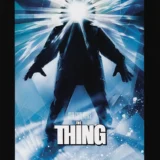 John Carpenter's The Thing Horror Movie Light Burst Movie Poster