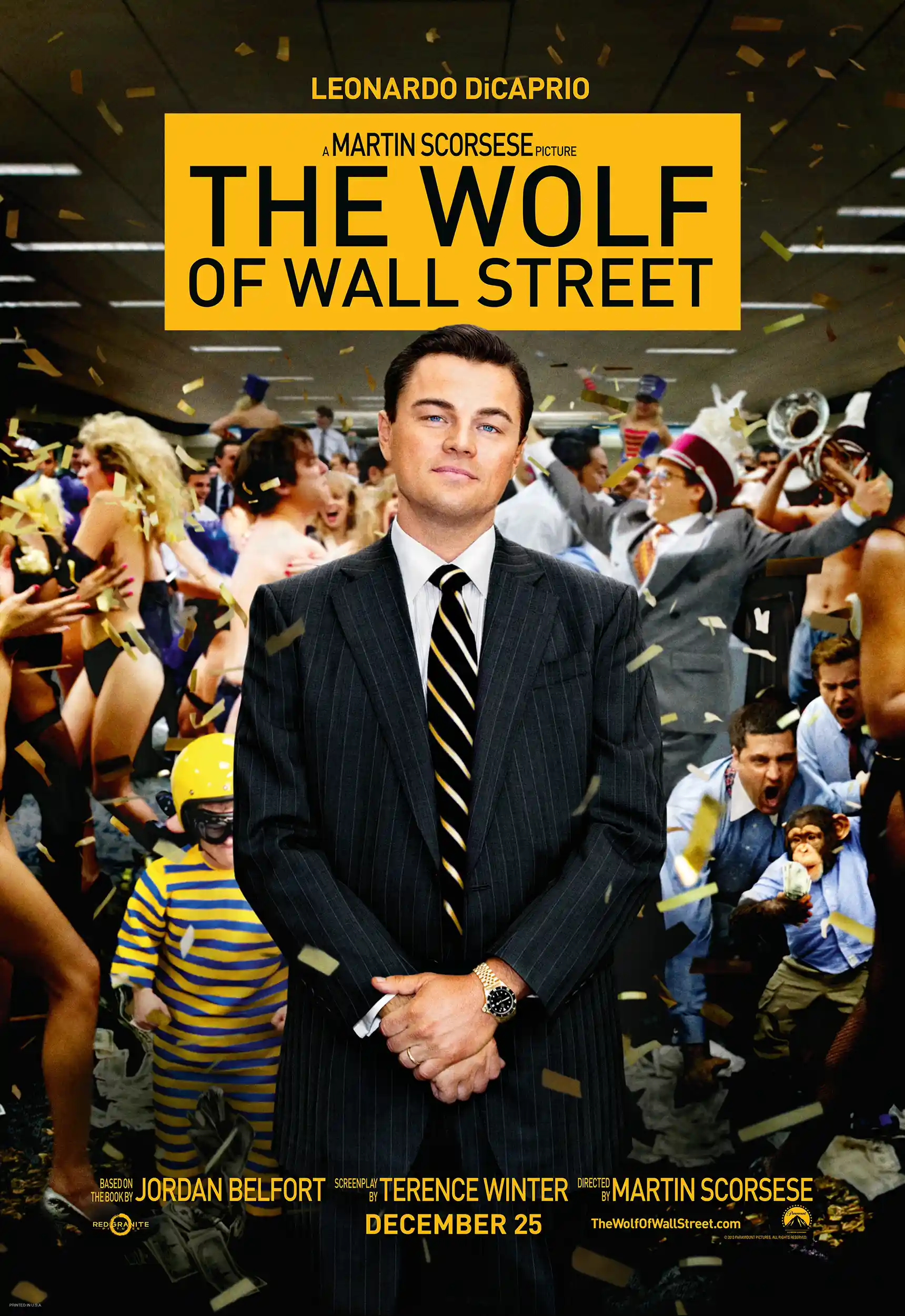The Wolf of Wall Street | Movie Poster | Leonardo DiCaprio Art