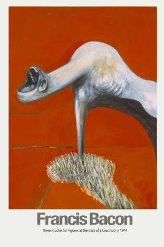 Francis Bacon Three Studies Biomorphic Figure Movie Poster
