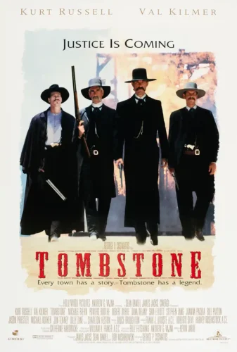 Tombstone 1993 Western Action Cinema Movie Poster