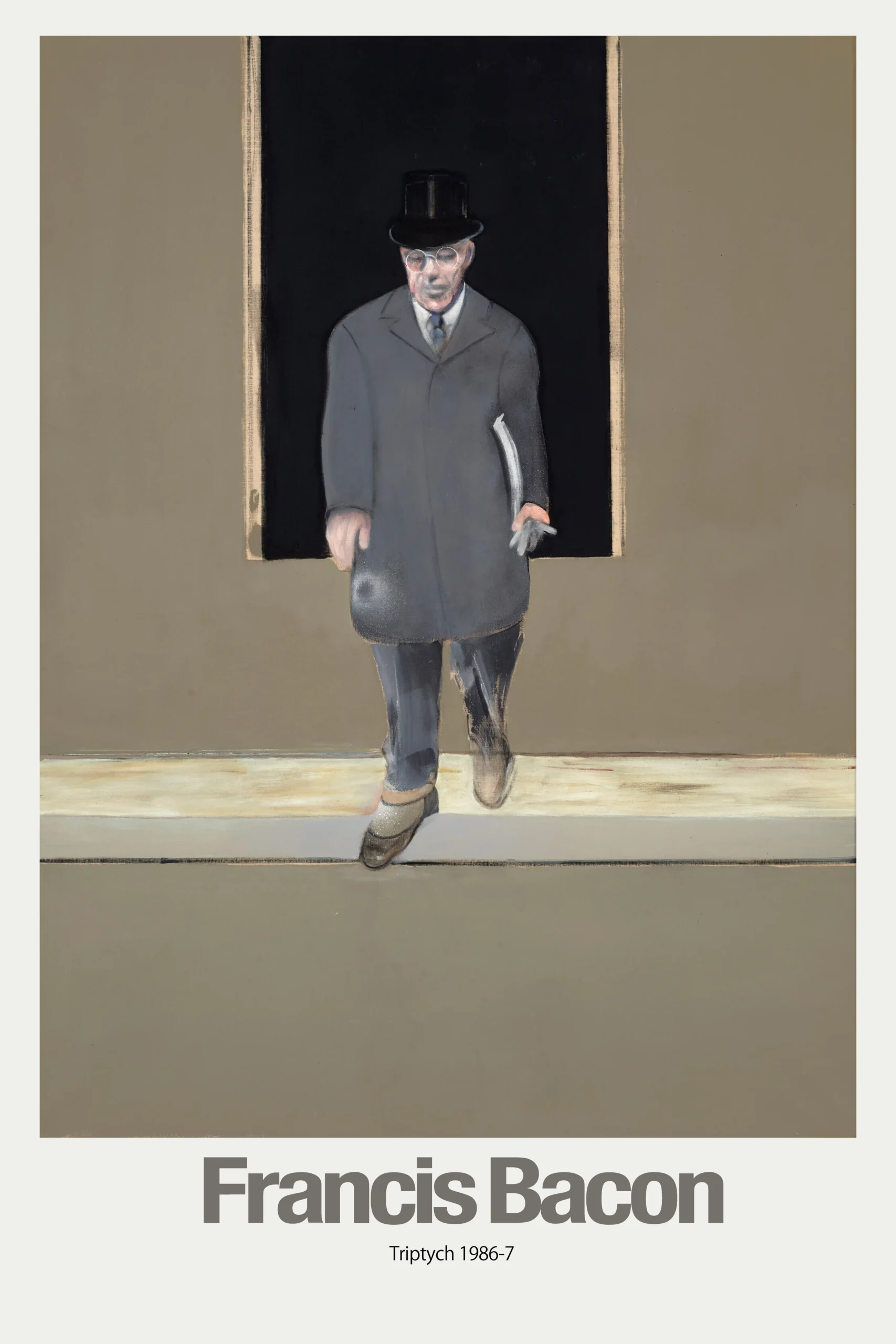 Francis Bacon Triptych 1986-7 | Art Poster | Modern Expressionist Wall Decor