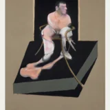 Francis Bacon Triptych 1986-7 Seated Figure Expressionist Art Print