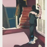 Francis Bacon Triptych Centre Panel 1976 Abstract Art Print