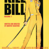 Kill Bill Vol. 1 Uma Thurman Yellow Jumpsuit Movie Poster