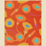 Umbria Fiori e Piante Italian Retro Floral Art Print