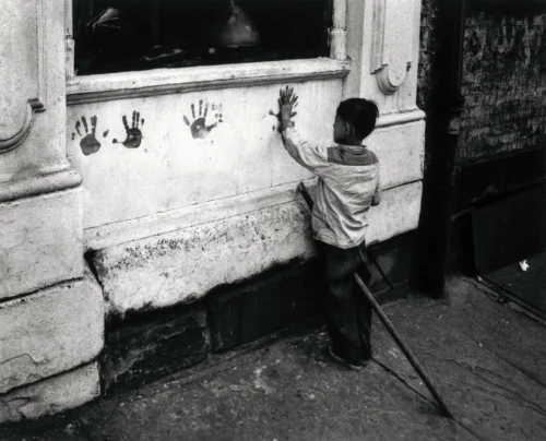 W. Eugene Smith Pittsburgh Child Handprints Photography Print