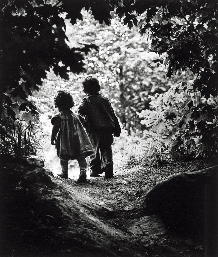 Childhood Exploration | Fine Art Photography Poster | Vintage Black & White Print