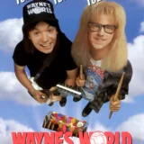 Wayne's World 1992 Retro Comedy Movie Poster