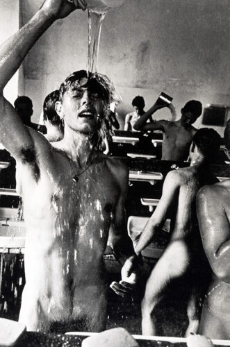 Will McBride Mike in the Shower Schule Schloss Salem Photography Print