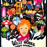 Willy Wonka & The Chocolate Factory 1971 French Movie Poster
