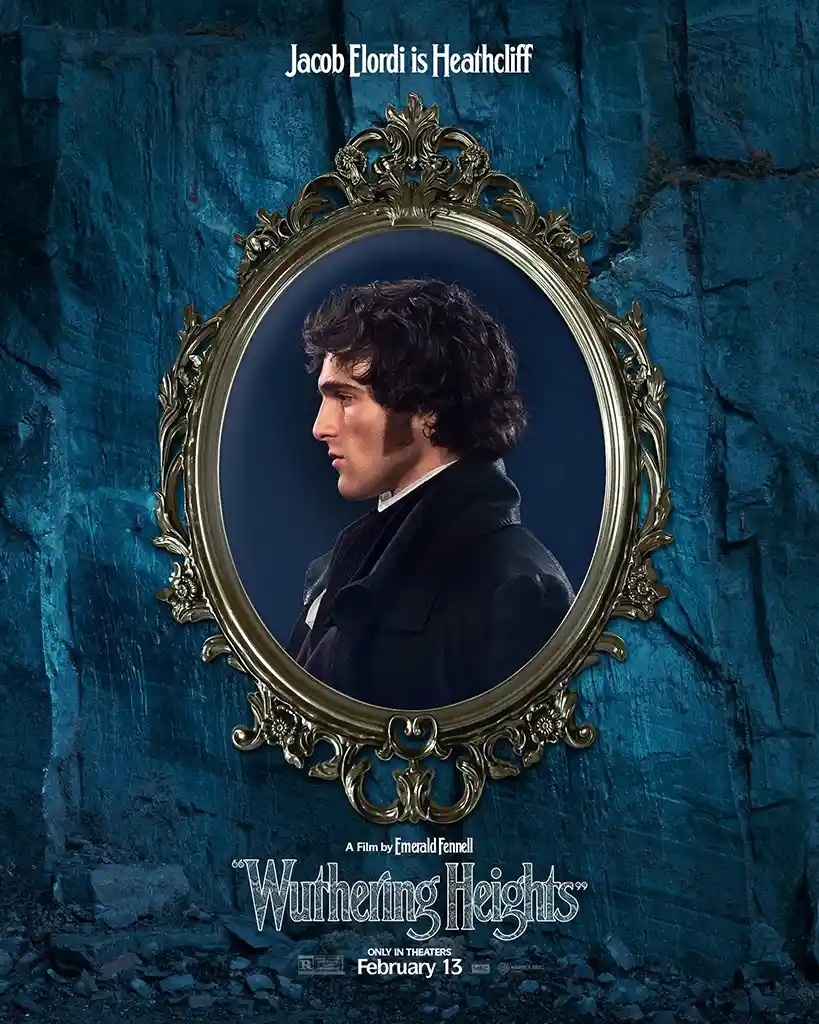 Wuthering Heights | Movie Poster | Jacob Elordi as Heathcliff Gothic Art