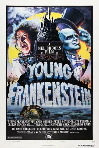 Young Frankenstein 1974 Mel Brooks Comedy Classic Movie Poster