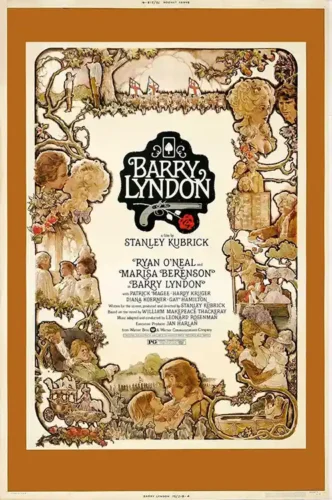 Barry Lyndon Illustrated Storybook Movie Poster