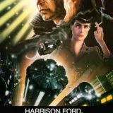 Blade Runner 1982 Sci-Fi Movie Harrison Ford Retro Movie Poster