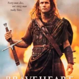 Braveheart Mel Gibson William Wallace Vintage Movie Poster
