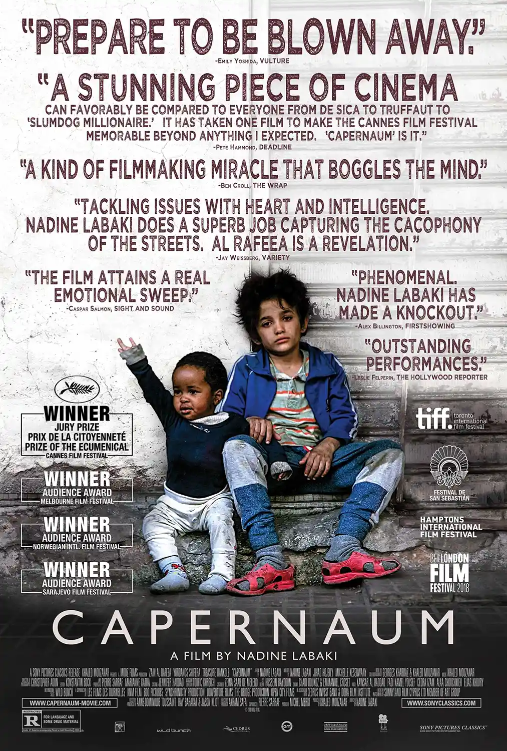 Capernaum | Movie Poster | Official Theatrical Release Art Print