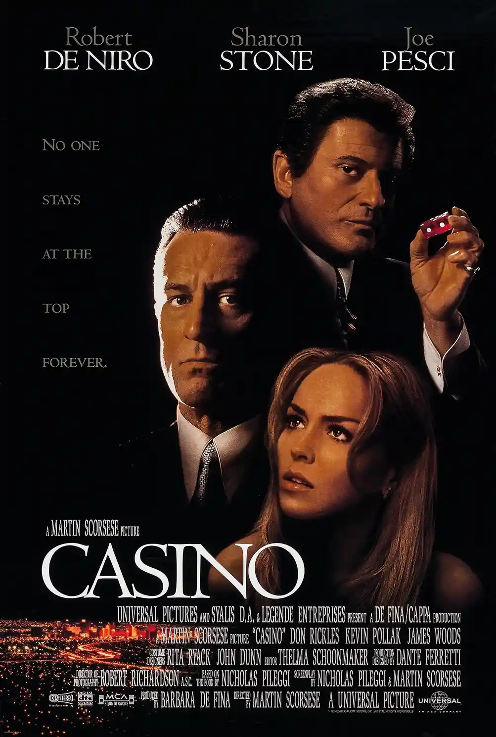 Casino | Movie Poster | Robert De Niro, Sharon Stone, Joe Pesci Print
