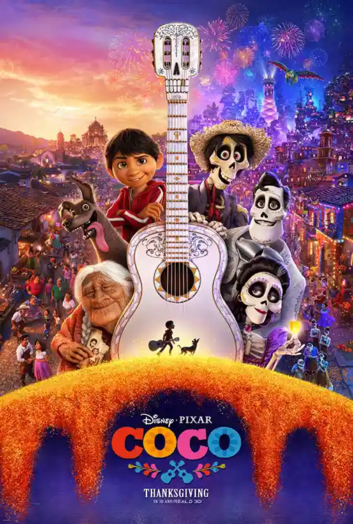 Coco | Movie Poster | Land of the Dead Family Portrait Art